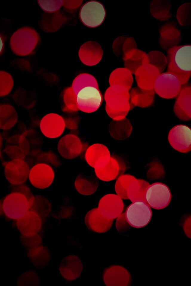 Алые абстрактные круги обои