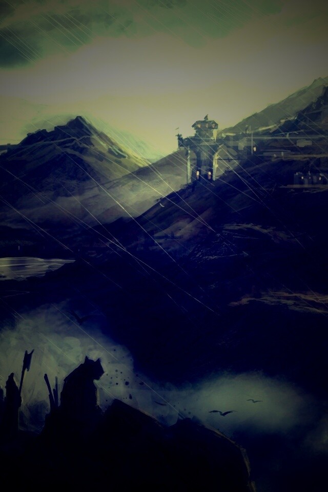 Пейзаж из Dragon Age 2 обои