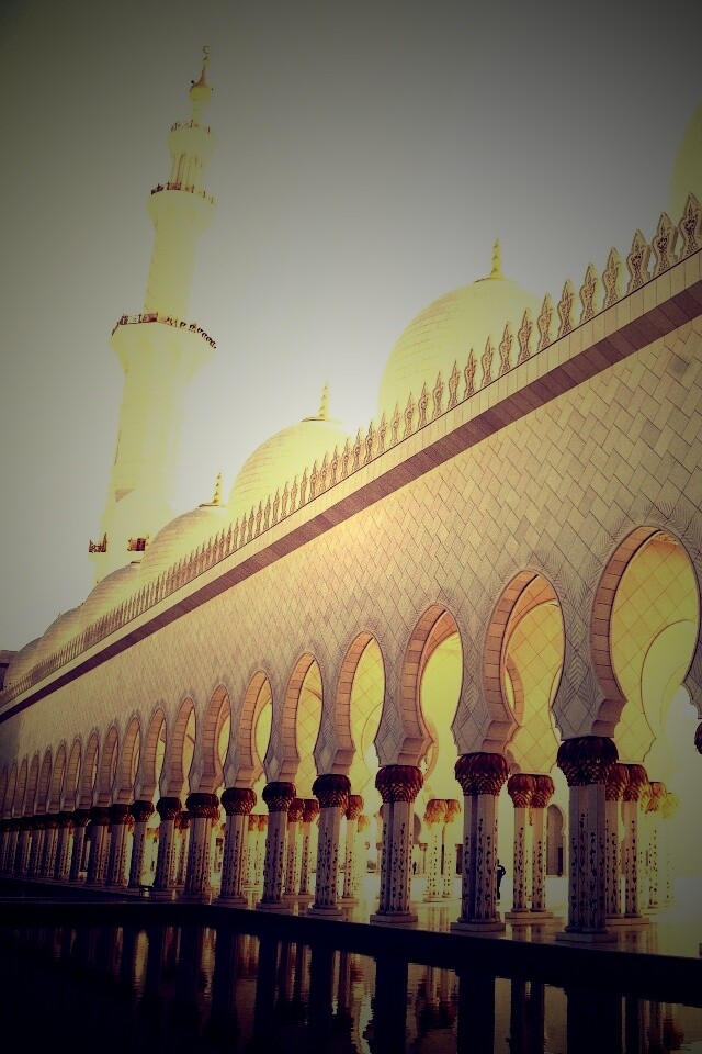 Мечеть шейха в Абу-Даби обои