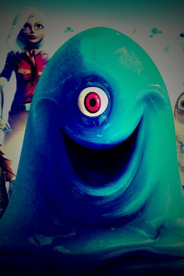 Монстры против пришельцев обои