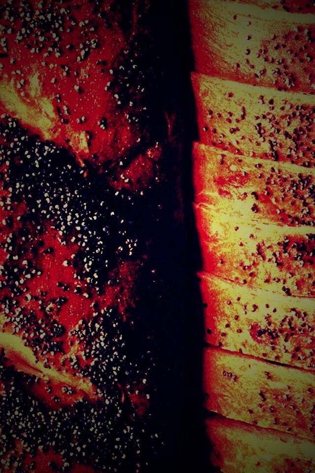 Выпечка с маковой крошкой обои