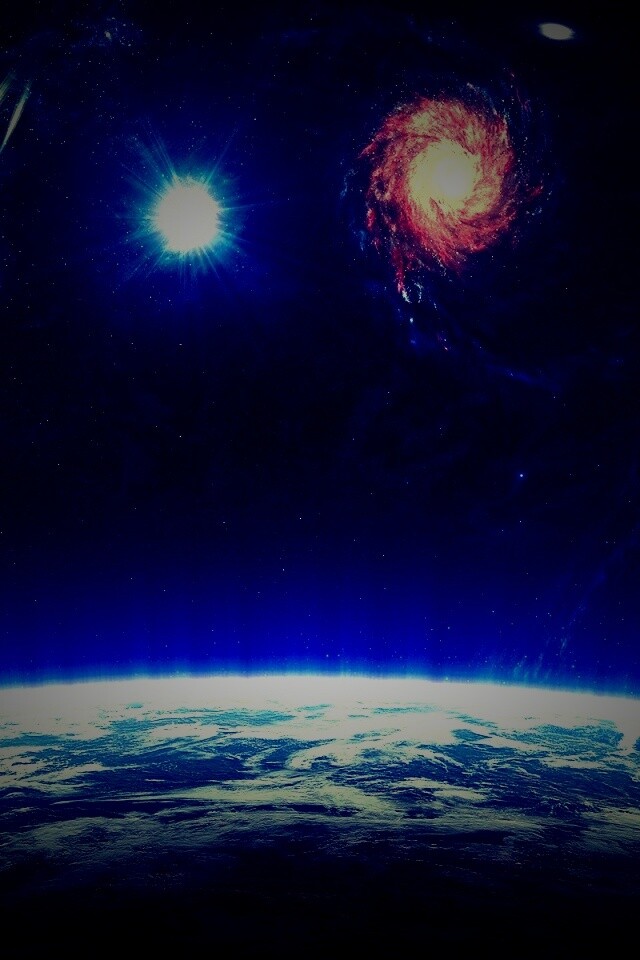 Бесконечный черный космос обои