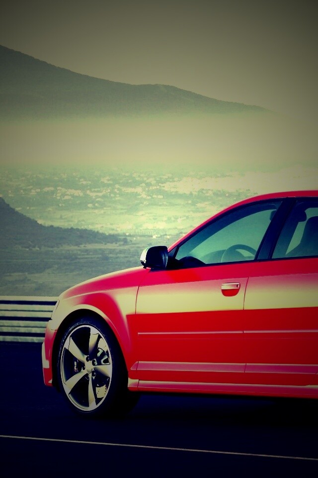 Ауди RS3 вид сзади обои