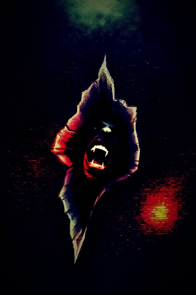 Монстр из ращелины обои