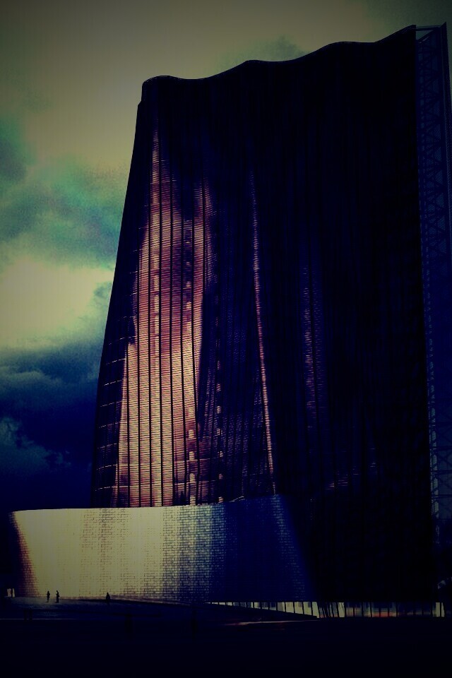 Здание обои