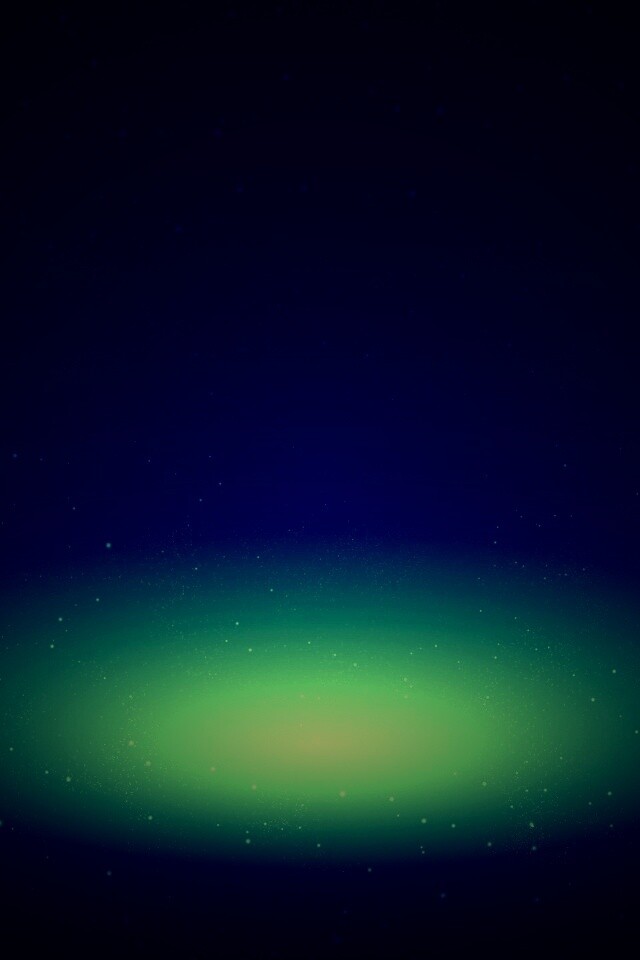 Свечение в ночном небе обои