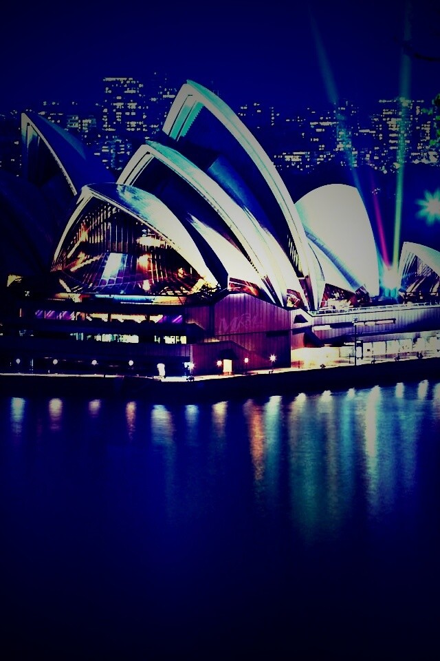 Здание оперного театра в Сиднее обои