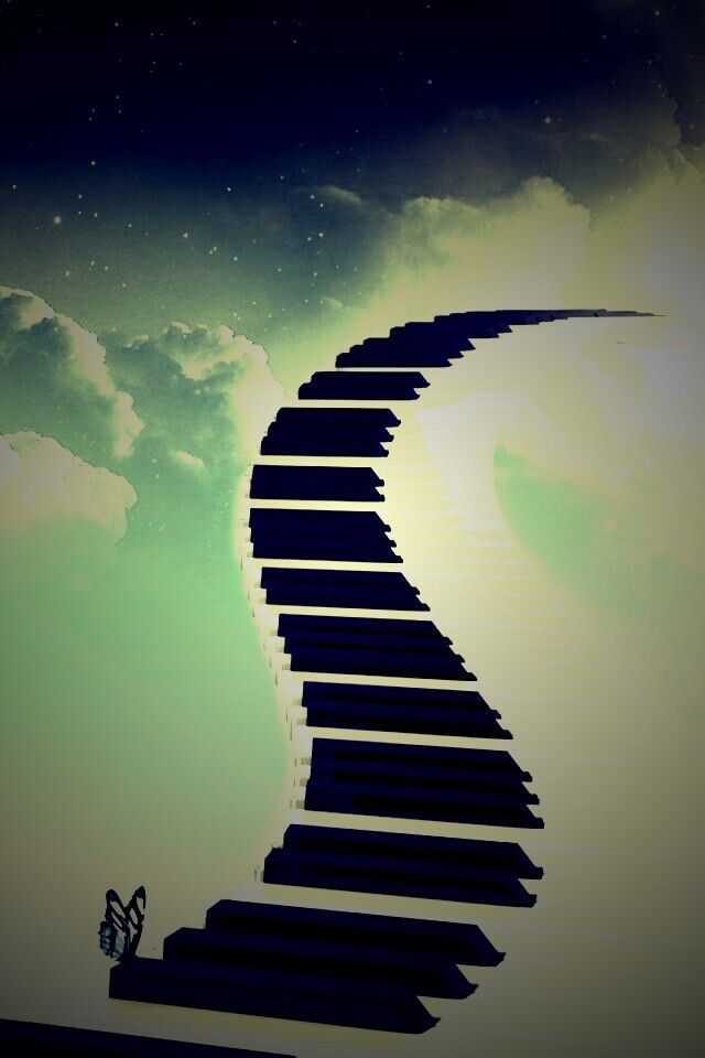 Музыка, которая ведёт нас на седьмое небо обои