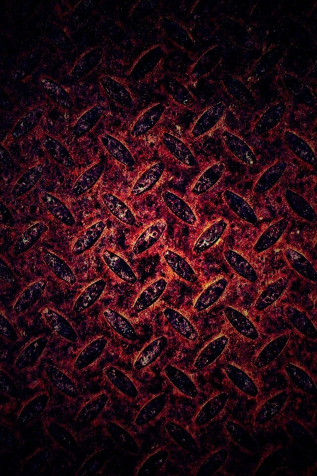 Ржавый перфорированный стальной лист обои