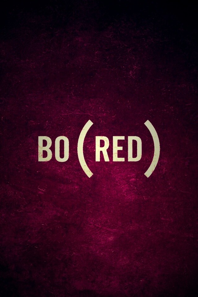 Bored — Скука обои