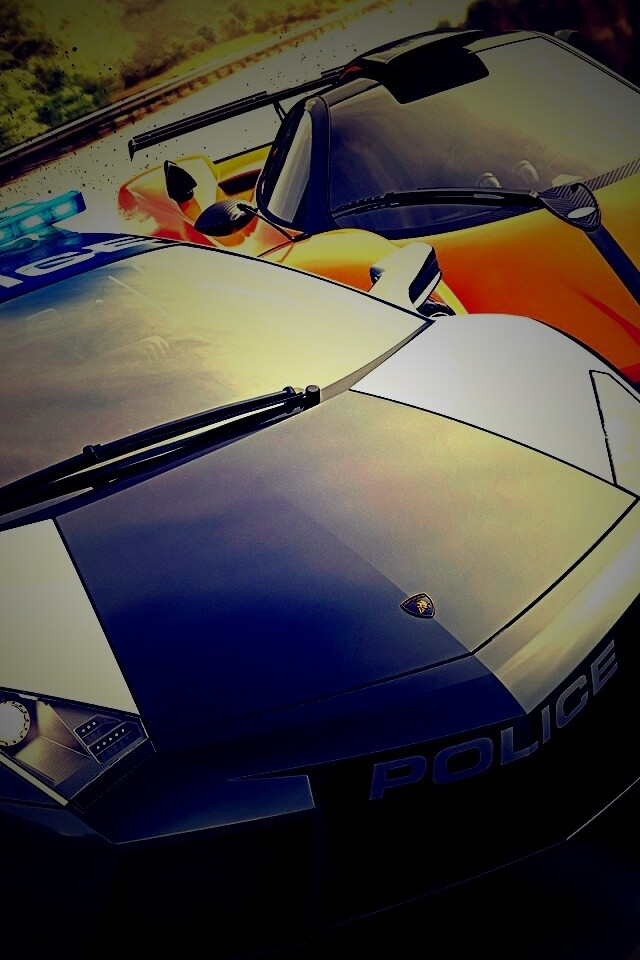 Полицейская погоня из Need For Speed обои