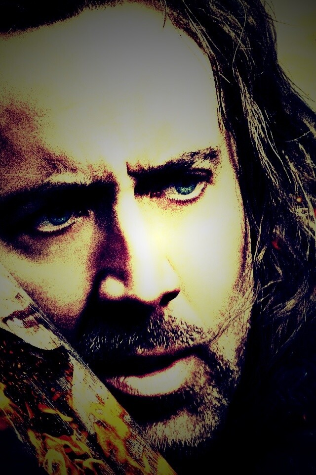 Николас Кейдж в фильме Время ведьм обои