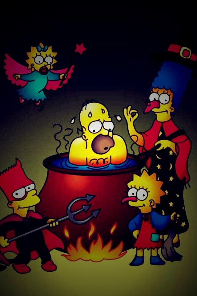 Шабаш Симпсонов обои