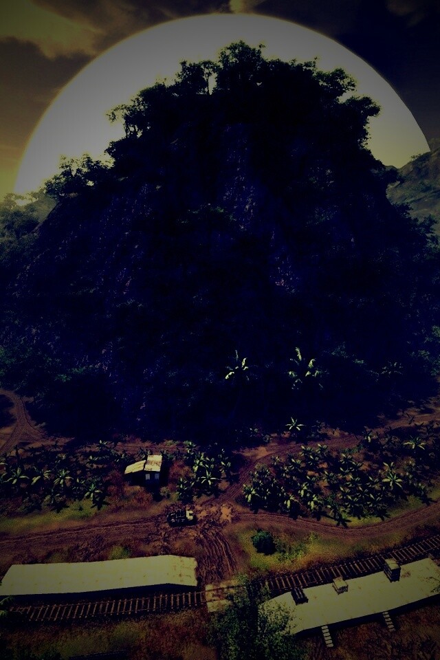 Железная дорога в тропиках из Crysis обои