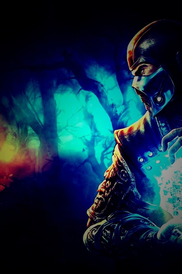 Бой SubZero и Scorpion из Mortal Kombat обои