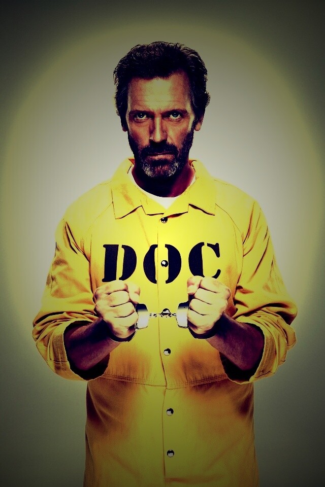 Хаус в наручниках обои