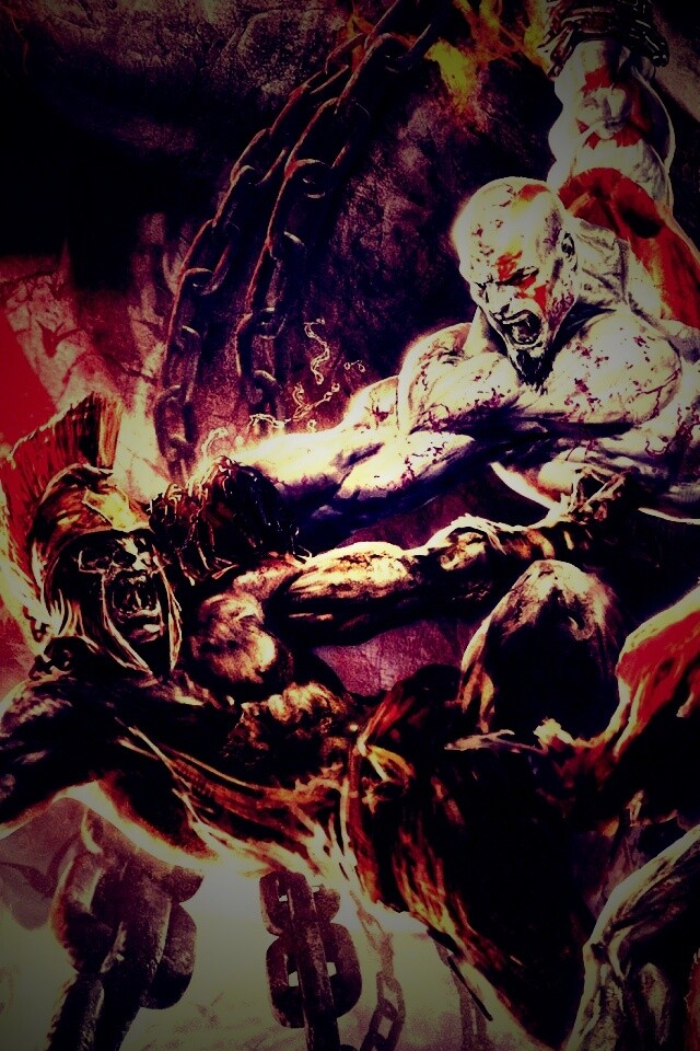 Бог войны обои