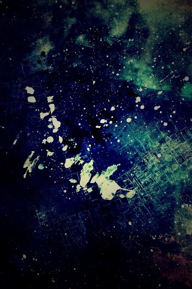 Паттер из красок и штрихов обои