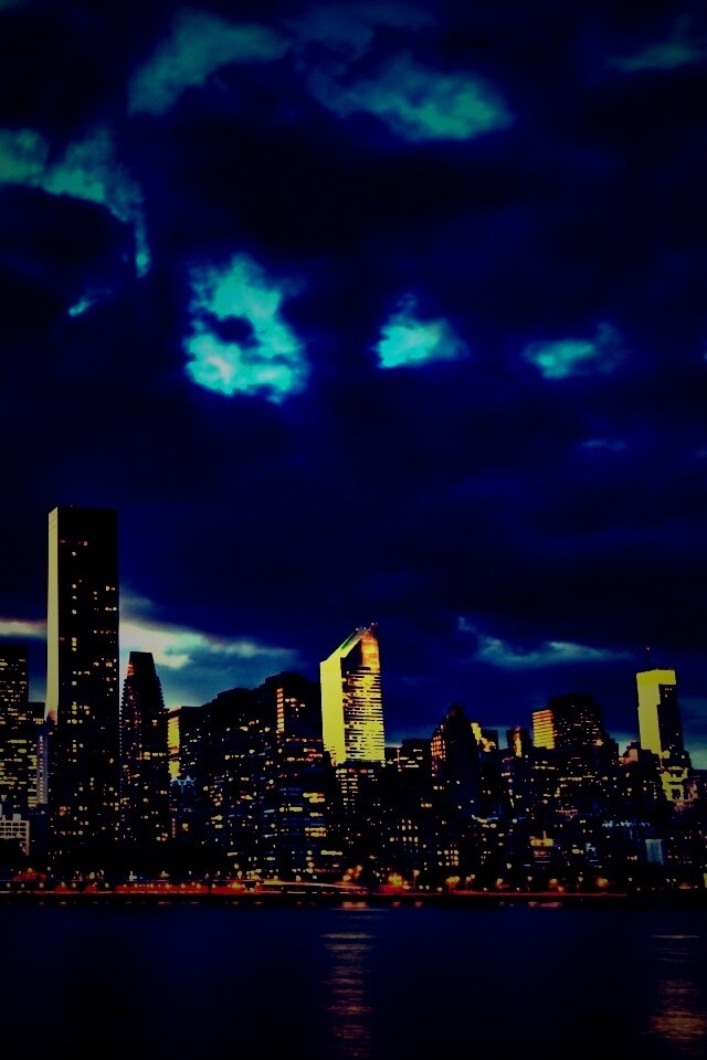 Красивый город обои