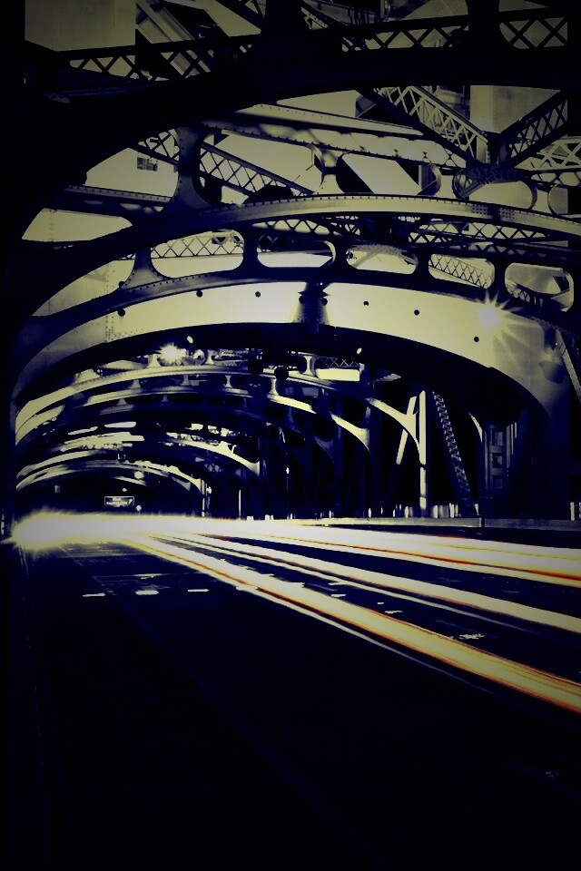 Городской мост в Сакраменто обои