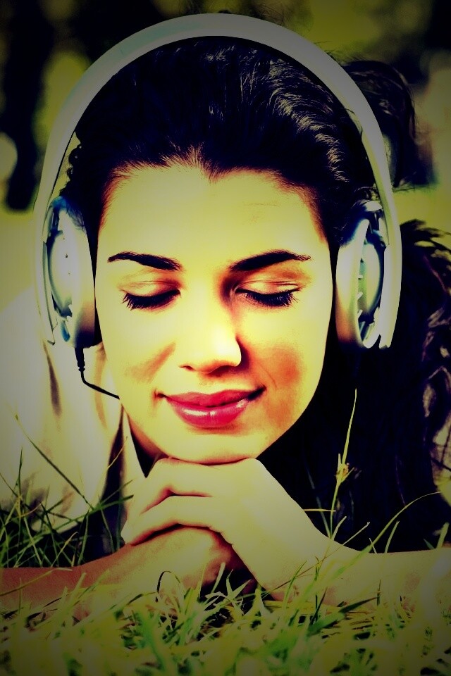 Наслаждение музыкой обои