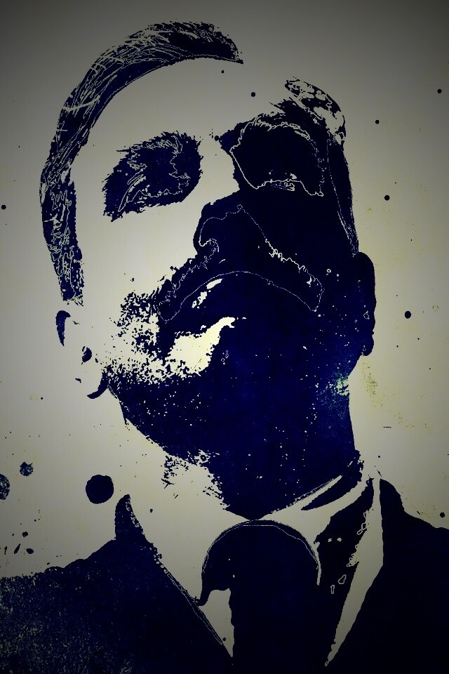 Мужчина в костюме обои