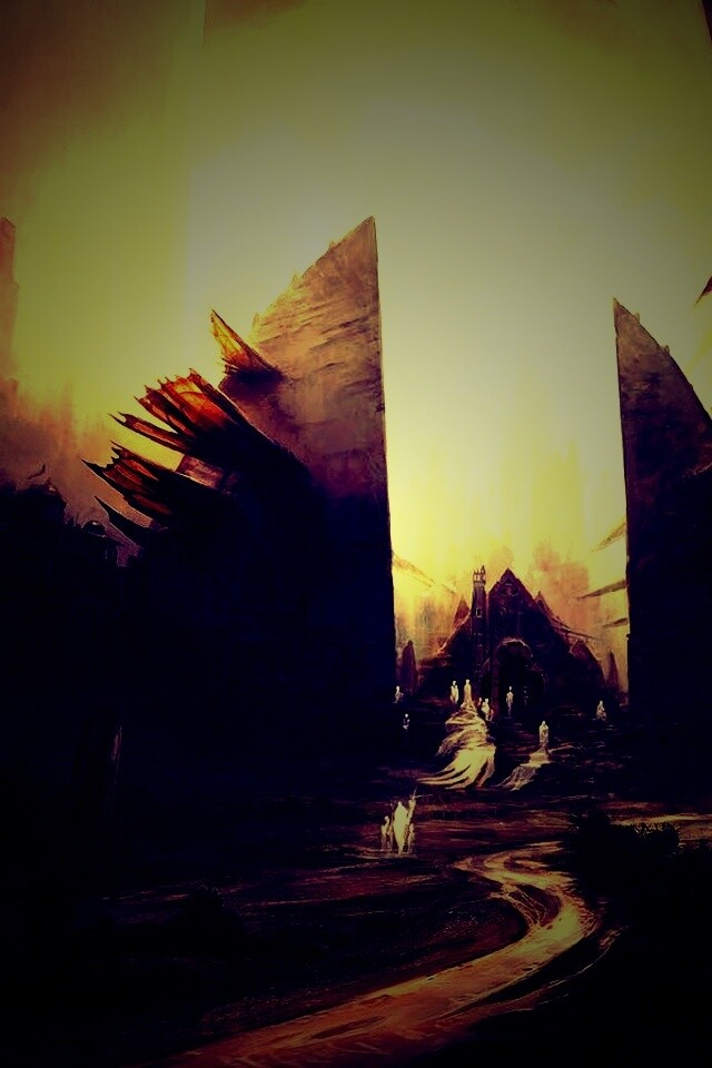 Затерянный город обои