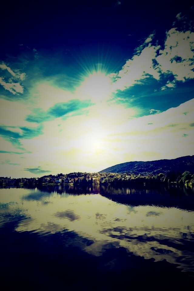 Норвежская река обои