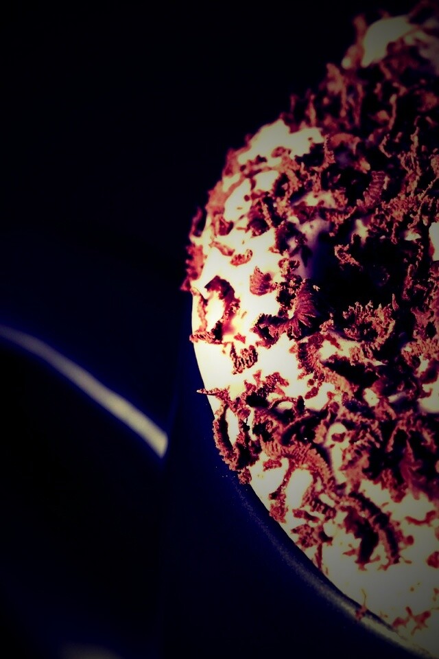 Кофе со сливками и шоколадом обои