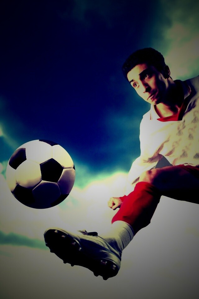 Футболист обои