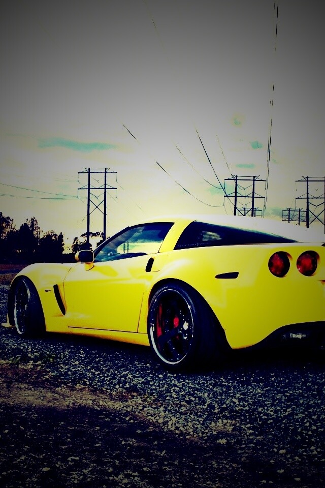Chevrolet corvette обои