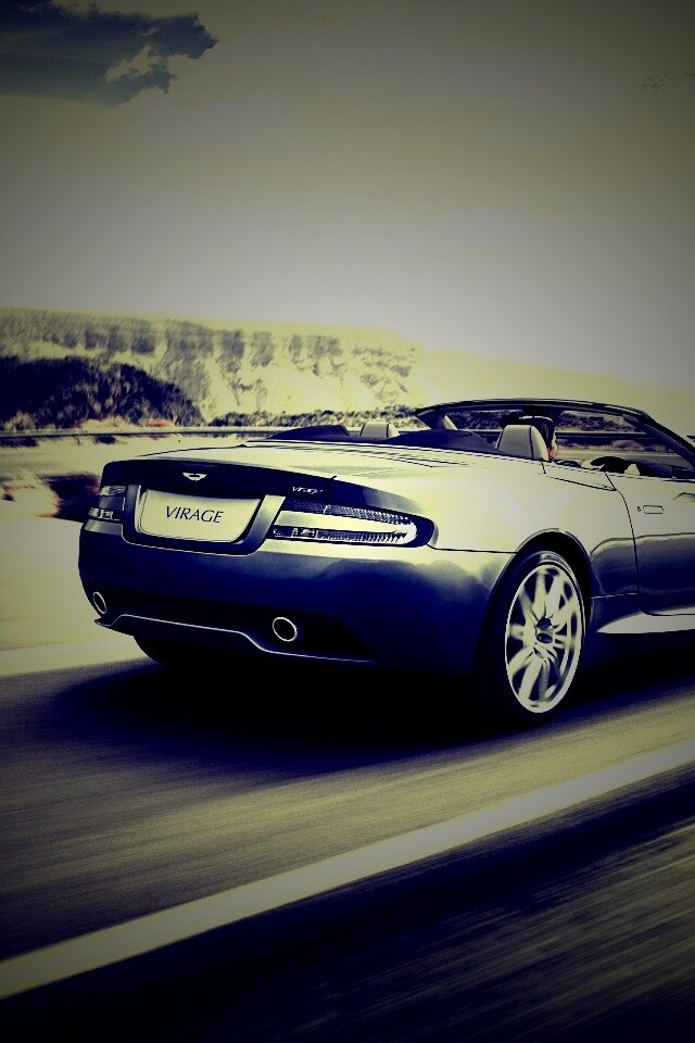 Астон кабриолет обои