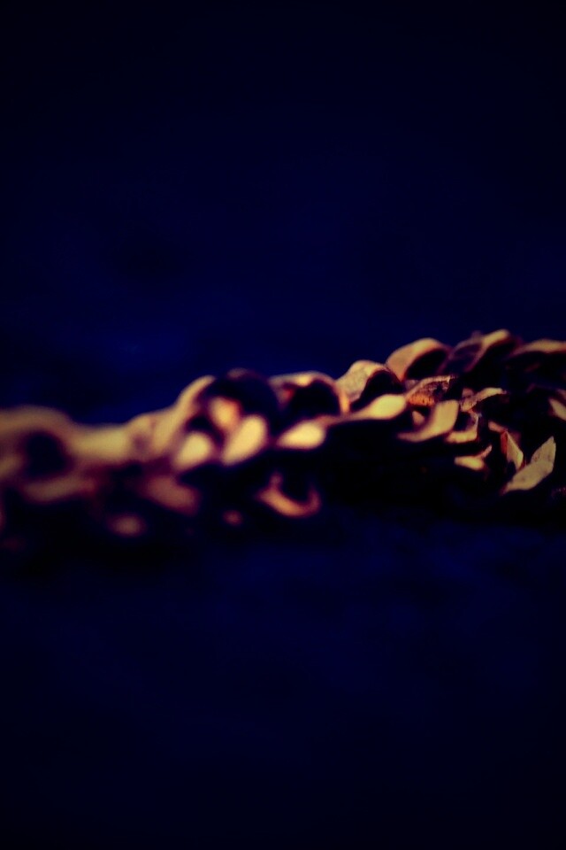 Старая золотая цепь обои