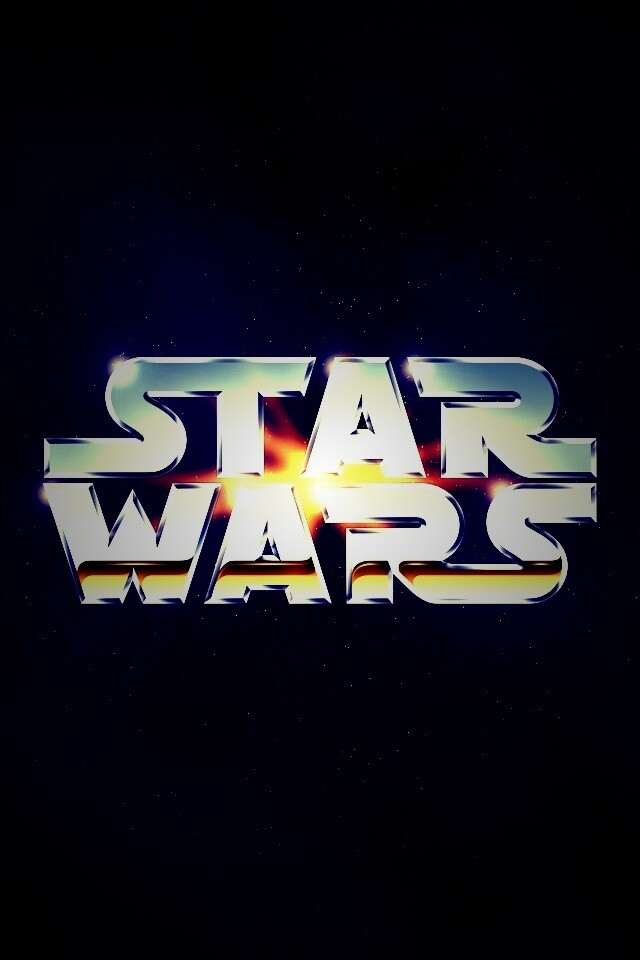 Логотип звездных войн обои
