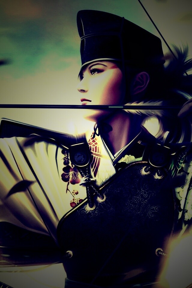 Лучница обои