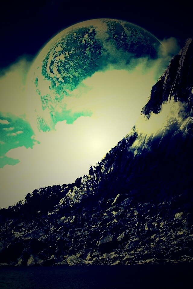 Далекие горы обои