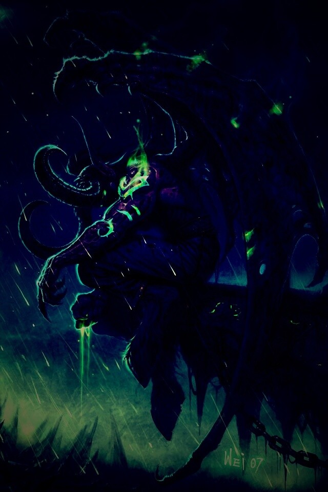 Иллидан обои