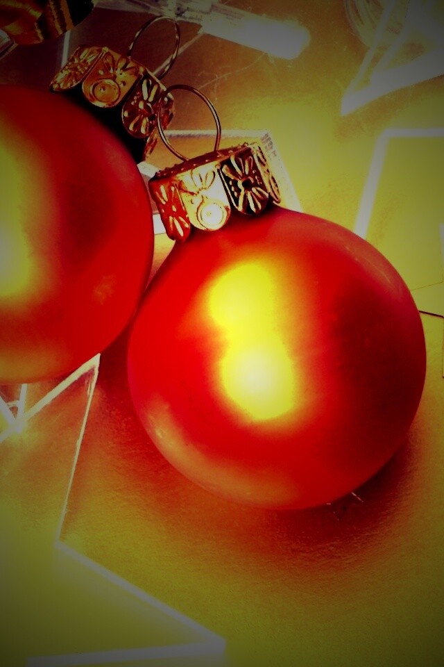 Елочные игрушки обои