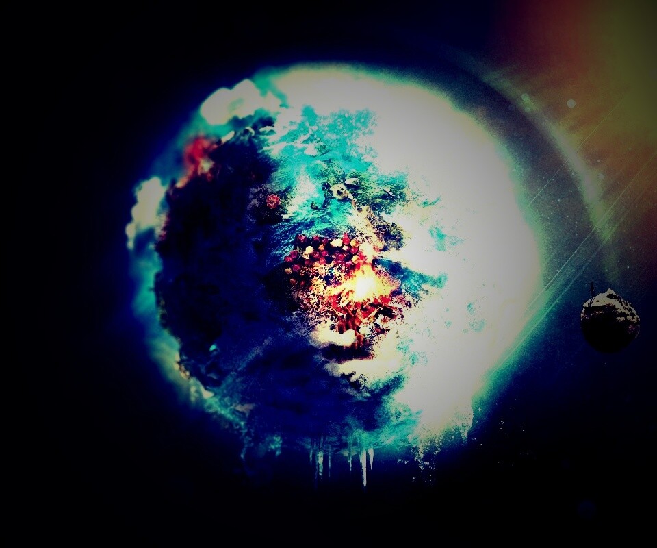 Обледеневшая земля обои