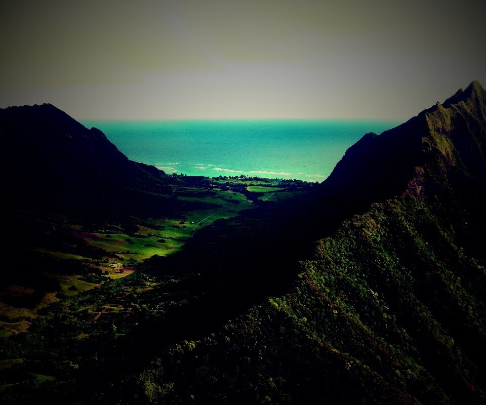 Горный хребет обои