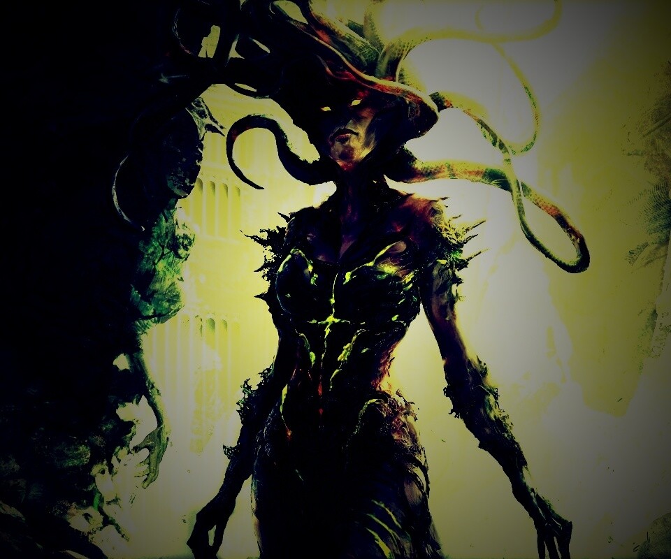 Горгона обои