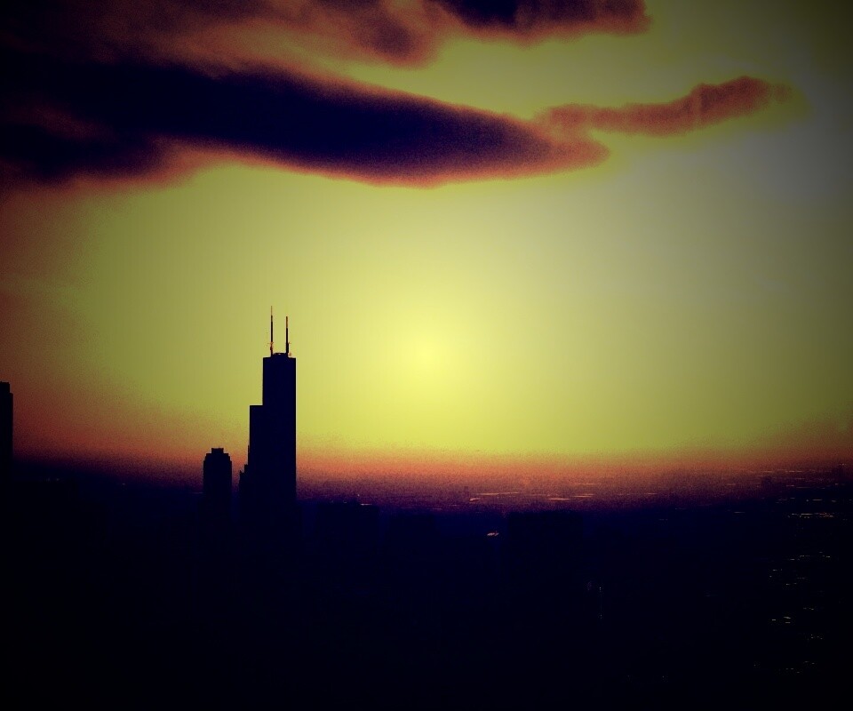 Большой мегаполис обои