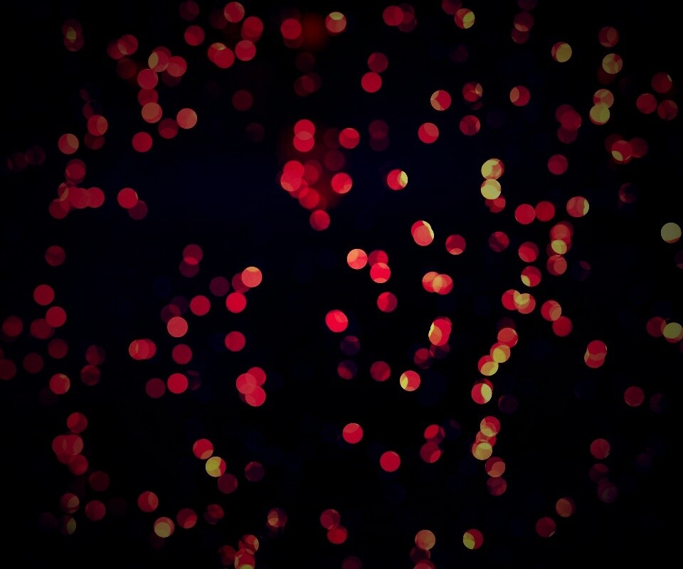 Круглые блики обои