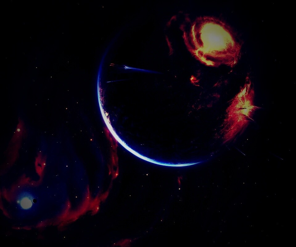 Разрушение планеты обои