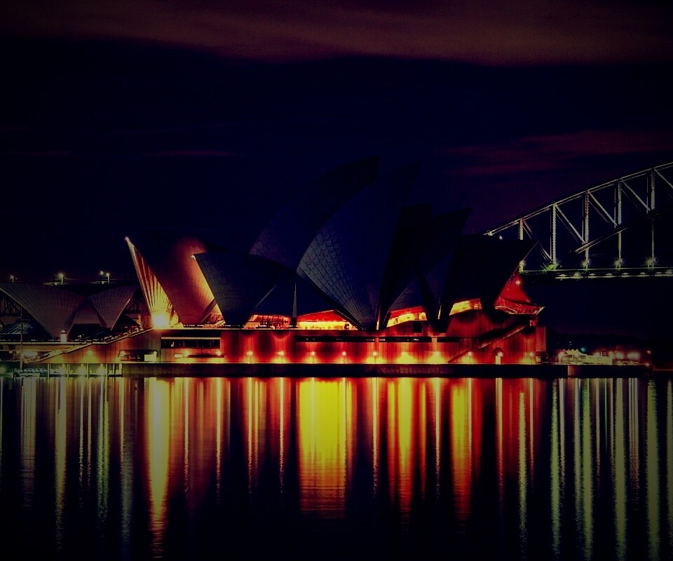 Здание оперы в Сиднее обои