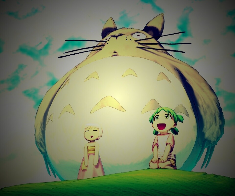 Дети с толстой мышью обои