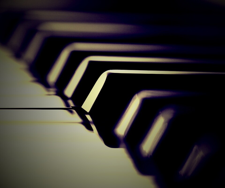 Клавиши  рояля обои