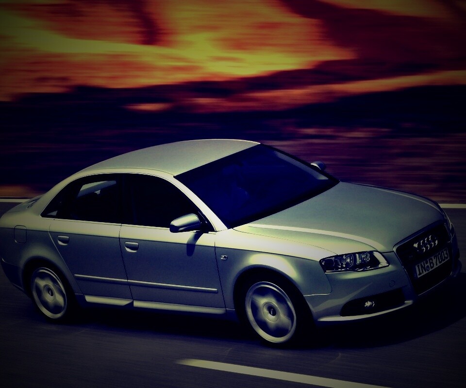 Седан Ауди обои