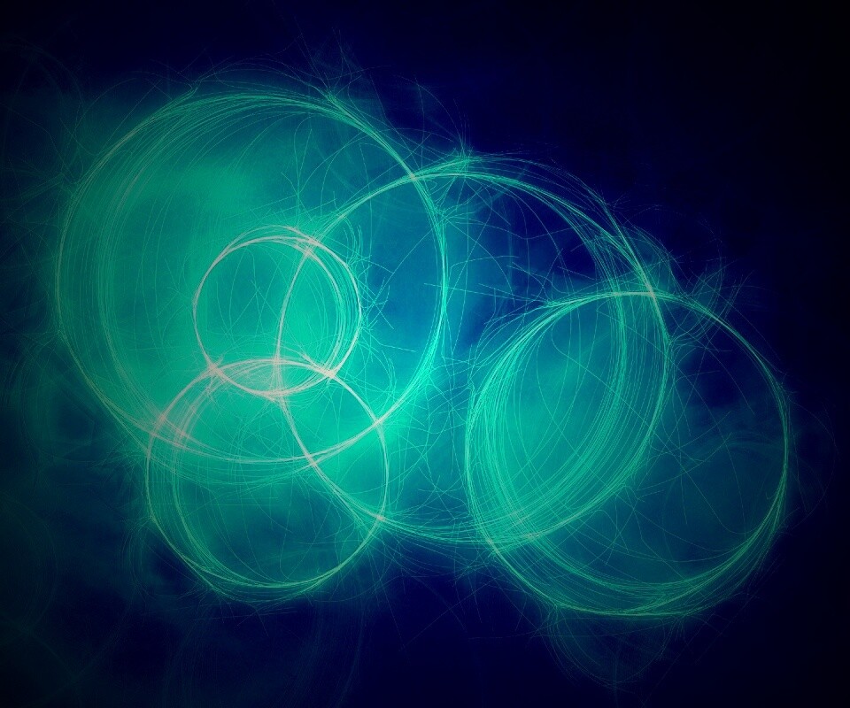 Светящиеся нити обои