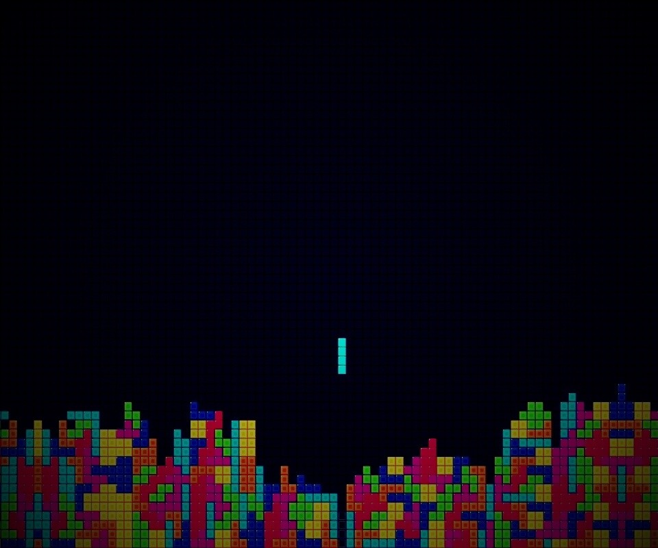 Гигантский тетрис обои